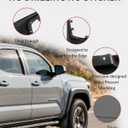 Mud Flaps for Toyota Tacoma with Fender Flares，Complete Front & Rear Splash Guards Set (2016-2023)