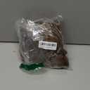 LINGXIYA Soft Stretch Plush Armrest Cover, Spandex Armrest Covers for Chairs/Sofas, Couch Arm Cover, Furniture Protector Armchair Slipcovers for Recliner, Set of 2 (Brown)