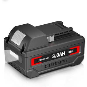 CEENR M-18 8.0Ah Lithium Battery Replacement for Milwaukee M-18 Battery Compatible with Milwaukee 18V Cordless Power Tools