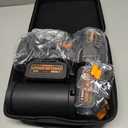 990,000 RPM Cordless Leaf Blower - 21V Electric Handheld Leaf Blower with 24.0Ah Batteries & Fast Charger - Lightweight for Patio, Lawn, Yard, Deck Cleaning - Dark