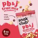 2 x Snak Club PB&J Strawberry Trail Mix, Cookies & Peanut Butter Candies, 8 oz (EXP 05/27/27)