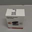 Vacuum Suction Magnetic Car Phone Holder, 360° Adjustable Car Phone Mount, Suction Cup Cell Phone Holders for Your Car Compatible with iPhone Android and All Smartphones (Black)