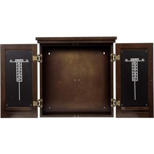 American Legend Traditional Dartboard Cabinet (Brown)