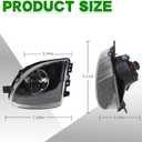 Pair Fog Lights Assembly Compatible with 528i 535i 550i xDrive Sedan ActiveHybrid 5 Sedan F10 F11 5 Series 2011-2013 Left & Right Fog Lamp 63177216888 63177216887