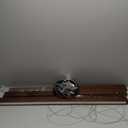 Linear Chandelier, Modern Chandelier for Dining Room Light Fixture, Dining Light Fixtures with Milk Glass Shade Pendant Lights Kitchen Island for Restaurant, Living Room (Black, 3-Lights)