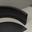 2 Pack Single Axle Trailer FendersFits for 14to 16 Wheels32 x 9 x 15 Trailer Fenders with Fender Backsfor Car Hauler Cargo Utility Trailer Landscape Trailer,Black