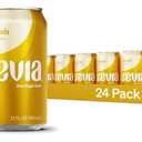 Zevia Zero Sugar Soda, Cream Soda, 12 oz Cans (24-Pack) – Naturally Sweetened, Non-GMO Project Verified, Gluten-Free, Best By: 04-20-2027