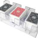 Yuanhe 9 Deck Rotating-Revolving Playing Card Tray, Card Holder
