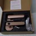 Fingerprint Door Lock Smart Fingerprint Door Knob with Keyless Entry Biometric Door Lock with Keypad App Control Easy Installation for Home Bedroom Office(Rose Gold)