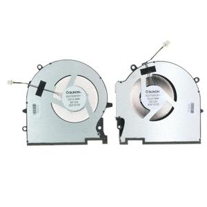 Replacement CPU+GPU Cooling Fan for HP OMEN 17-CK 17-CK1020NR 17-CK0372NR 2021 M78888-001 M78889-001 EG75091S1-C010-S9A EG75091S1-C020-S9A