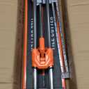 VEVOR 17-Inch Manual Tile Cutter for Wall & Polished Tiles,Double Rails for Precise Cutting, Tungsten Carbide Wheel,Non-Slip Handle,Anti-Displacement Pressure Rod,Precise Cuts for Pros & Beginners