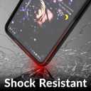 Crave for Galaxy S21 FE Case, Shockproof Protection Dual Layer for Samsung Galaxy S21 FE 5G (6.4 inch) - Black