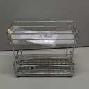 Pull Out Cabinet Organizer for Spices, Cans - Heavy Duty - Pull Out Spice Rack- Cabinet Pull Out Shelf for Cans,Dishes, Etc, 4-1/2"W x 10-3/8"D x 8-7/8H, Chrome