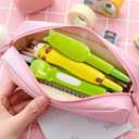 3Pcs Cute Pens & 6 Refills, Fun Kawaii Cool Pens for Kids, Squishy Toys, School Supplies, Birthday Gift, Party Favors, Stocking Stuffers, Baby Shower Decorations