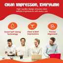 Promot Novelty Message Stamp - WTF Ink Stamps for Office Pranks, Crafting, Scrapbooking, Planners - Funny Gag Stamper with Clear and Crisp Impressions, Black Ink