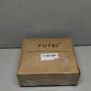 FUTEI Camel Decorative Throw Pillow Covers 20x20 Inch Set of 2,Soft Fluffy Faux Rabbit Fur Thick & Thin Striped Textured Cushion Case,Modern Home Decor for Couch Bed Living Room