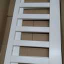 Oxford Baby Briella Crib to Toddler Bed Guard Rail Conversion Kit, White, Green Guard Gold Certified