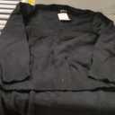 PRETTYGARDEN Women's Two Piece Matching Sweater Sets Knit Long Sleeve Pullover Tops Bodycon Long Maxi Skirts Fall Outfits (Black) XL