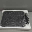 Bigzzia Vibration Plate Exercise Machine for Weight Loss  100-Speed Platform with Remote & Resistance Bands, 450 lbs Capacity  Quiet Full Body Workout for Lymphatic Drainage at Home (Black)