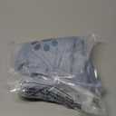 2 Pcs Dog Paw Hand Towels Blue Bathroom Decor 13 x 29 Inch 100% Cotton Embroidered Hand Towels Soft Absorbent Farmhouse for Kitchen Restroom