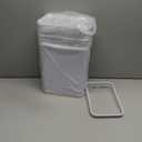 3 Pack Bathroom Trash Can with Lid, 2.5 Gallon Small Slim Trashcan, Automatic Trash Can Touchless, Motion Sensor Waterproof Plastic Trash Bin for Bedroom Kitchen Office Living Room (White)