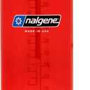 Nalgene Sustain Tritan BPA-Free Water Bottle Made with Material Derived from 50% Plastic Waste (using ISCC certified mass balance), 32 OZ, Wide Mouth, Red
