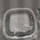 Collapsible Bucket, 5L 1.3Gallon Small Cleaning Mop Buckets for Household Outdoor Car Washing Tub Plastic Foldable Portable Camping Beach Sand Water Pot Pail Space Saving Square