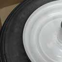 4.80/4.00-8 Wheelbarrow Tire Flat Free, 16'' Tire and Wheel 330LB Load Capacity, with 5/8" & 3/4" Bearings, 3''-4''-6''-7'' Adjustable Hub for Garden Cart, Hand Truck, Trolley, Wagon, 2 Pack