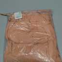 L linen pants orange
