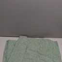 Kevin Textile Set of 2 Sage Green Pillow Covers 18 x 18 Inch Spring Farmhouse Boho Decorative Throw Pillow Covers Linen Cushion Covers for Sofa Couch Dcor