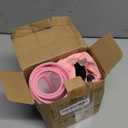 Supet Raised Inflatable Dog Cone Collar to Stop Licking, Soft Dog Cone Alternative After Surgery, Pet Neck Donut Collar for Dogs (XL(Neck 14"-18"), Solid Pink)