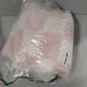 SeaRoomy Checkered Throw Blanket, Ultra Soft Microfiber Knit Throw Blanket, Cozy Fluffy Fuzzy Reversible Checkerboard Pink Blanket for Couch Sofa Bed Decor(Light Pink, 51"63")