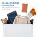 Metronic Poly Mailers 12x15.5 200 Pack White, Medium Size Shipping Bags for Clothing, Strong Self-Seal Mailers Poly Bags Shipping Envelopes, Thick Mailing Bags Package Bags for Small Business in Bulk