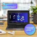 Scope Remote- Remote for Anki. Customizable with Anki Add-on, Compatible with Windows, Mac, iOS, iPad, and Android. Quizlet Compatible, Anki Controller. Midnight Black, Plus (16-18 Hours Battery)