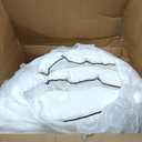 JOLLYVOGUE Bed Pillows Standard Size Set of 3, Cooling and Supportive Full Pillow 3 Pack with Down Alternative Filling for Side and Back Sleepers, Hotel Collection (01 - Classic Design)