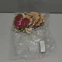 Kalakriti Lotus Artificial Garlands Shivratri | Navratri | Floral Wall Hanging for Temple Decoration | Lohri Pongal | Pooja Room | Back Dropper Showpiece for Home Indian Diwali Decor Gift Items