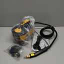 Heavy Duty Steam Cleaner for Home, Fast Heating & 1.2L Tank, 6-Level Adjustable Pressurized Portable Steamer for Cleaning with 11 Accessories for Grout, Tile, Floor, Car and More(Yellow)