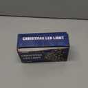 TURNMEON 120LED 39.4Ft Christmas String Lights Battery Operated Timer 8 Modes Remote Control Waterproof Green Wire Xmas Tree Fairy Lights Decor Outdoor Indoor Home Party Garden (Warm White)