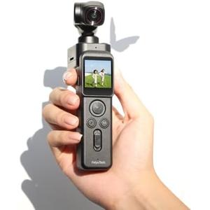 Feiyu Pocket 3 Cordless Detachable 3-Axis Gimbal Camera with Zoom - 1/2.3" CMOS,130°FOV,4K 60FPS,AI Tracking, Portable Camera Stabilizer for Video Recording,Extreme Sport/Riding/Car/Travel Feiyu Pocket 3 Cordless Detachable 3-Axis Gimbal Camera with Zoom - 1/2.3" CMOS,130°FOV,4K 60FPS,AI Tracking, Portable Camera Stabilizer for Video Recording,Extreme Sport/Riding/Car/Travel