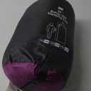 Sleeping Bags for Adults Cold Weather,Portable, Waterproof,Lightweight Sleeping Bag for Tall Girls Boys with Compression Sack for Warm Camping, Hiking, Outdoor & Indoor (3lb-Purple)
