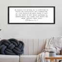 Surfapans Christian Wall Decor Be Anxious for Nothing Sign, 32"12" Philippians 4:6-7 Bible Verse Scripture Positive Quotes Block Plaque, Holy Inspirational Religious Jesus Large Wood Framed Hanging Art (Black)