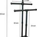 Hold Up To 200 lbs All Metal Tactical Gear Stand Body Armor Stand Plate Carrier Holder Stand Body Armor Stand Display Tactical Gear Tree Police Gear Holder Police Gear Rack