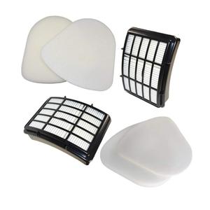 HQRP 2-pack Filter Kit compatible with Shark Navigator UV540 NV358 NV391 NV390 CU500 series Lift-Away Professional Upright Vacuum Cleaner, XHF350 XFF350 Replacement