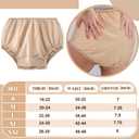 10 Pcs Adult Plastic Diaper Cover Pull-On Cover Plastic Pants Reusable Incontinence Waterproof Pants(XX-Large,Beige)
