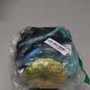 Dewonch Puppy Play Gym with 8 Hanging Toys, Small Dogs Indoor Jungle Gym, PVC Frame with Bungee Straps Enrichment Activity Center