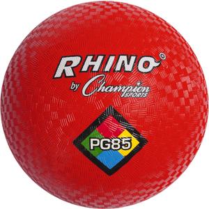 Champion Sports Playground Balls Single Balls & Sets, Multiple Colors, Durable Nylon-Wound Construction for Kickball & Indoor/Outdoor Play
