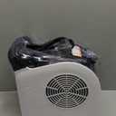 Air Mover Blower Fan - Utility Fan 3 Speeds, 2 AC Outlets, Reset and Circuit Breaker, Carpet Dryer for Garage, Gym, Shop, Kitchen - Ventilating, Cooling and Drying, 12", White