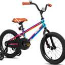 JOYSTAR Kids Bike for Ages 2-12 Years Old Boys Girls, Size: 14 Inch with Training Wheels BMX Style Kid's Bikes with Training Wheels, Children Bicycle for Kids and Toddler, Multiple Colors, 14 Inch with Training Wheels