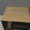 300 Plastic Silverware Set - Silver Cutlery Set - Disposable Flatware Set - 100 Forks - 100 Spoons - 100 Knives - Heavy Duty - Party Bulk