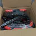 INNOLIFE Baby Bicycle Seat - Front Mounted Child Bike Seat with Handrail, Kids Bike Seat for Adult Bike (Red)